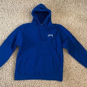 Blue Stussy Hoodie
